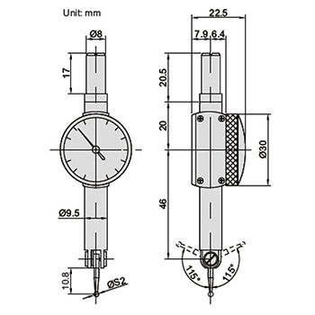 Insize pupitaster IN2391-08 Insize pupitaster IN2391-08