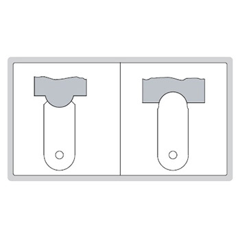 Insize šabloni za radijus 15 IN4801-15 Insize šabloni za radijus 15 IN4801-15