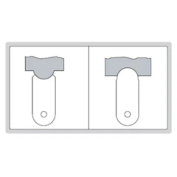 Insize šabloni za radijus 16 IN4801-16 Insize šabloni za radijus 16 IN4801-16