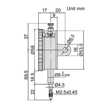 Insize merni sat IN2301-10-1