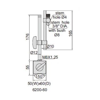 Insize stalak magnetni IN6200-60-2