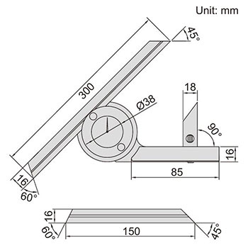 Insize uglomer sa satom IN2373-360-1