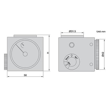 Insize uređaj za određivanje centra sa magnetom IN2397-502A Insize uređaj za određivanje centra sa magnetom IN2397-502A