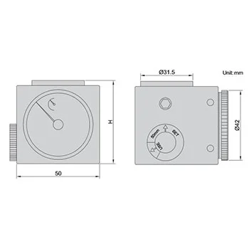 Insize uređaj za određivanje centra sa magnetom IN2397-502A-1