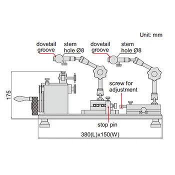 Insize uređaj za merenje koncentričnosti IN4726-2-2