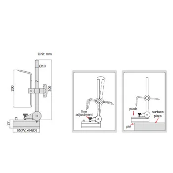 Insize visinomer sa obeleživačem 6990-300A Insize visinomer sa obeleživačem 6990-300A