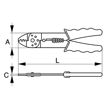 Irimo komplet za stezanje izolovanih papučica 61 kom 630-61B1-4-2
