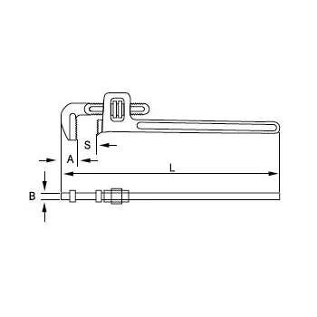 Irimo ključ za cevi Stillson 302-615-2 Irimo ključ za cevi Stillson 302-615-2