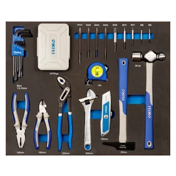 Irimo kolica za alat sa 7 fioka i 208 alata 8066K7FF208-5