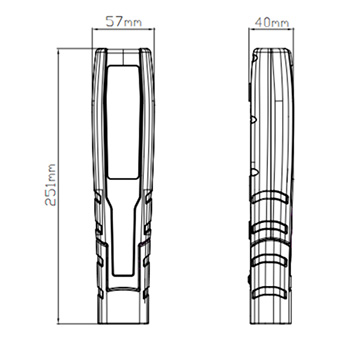 Irimo bežična COB fleksibilna LED lampa L-FLEX-1-6