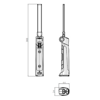 Irimo bežična COB preklopna LED lampa L-SLIM-1-5