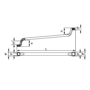 Irimo ključ okasti 10x11mm 15-1011-1-1