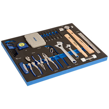 Irimo set 87 različitih alata u 3/3 penastom ulošku IFF1A005 Irimo set 87 različitih alata u 3/3 penastom ulošku IFF1A005