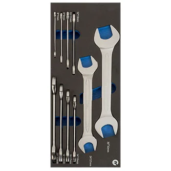 Irimo set 10 viljuškastih ključeva u 1/3 penastom ulošku IFF1E003 Irimo set 10 viljuškastih ključeva u 1/3 penastom ulošku IFF1E003