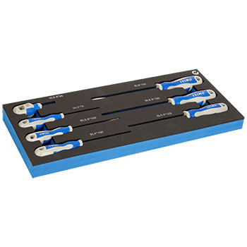 Irimo set 7 ravnih odvijača u 1/3 penastom ulošku IFF1E007 Irimo set 7 ravnih odvijača u 1/3 penastom ulošku IFF1E007