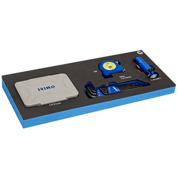 Irimo set od bitova, dugih imbus ključeva, metra i LED lampe u 1/3 penastom ulošku IFF1E019 Irimo set od bitova, dugih imbus ključeva, metra i LED lampe u 1/3 penastom ulošku IFF1E019