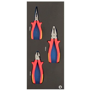 Irimo set 3 izolovanih klešta u 1/3 penastom ulošku IFF1E024