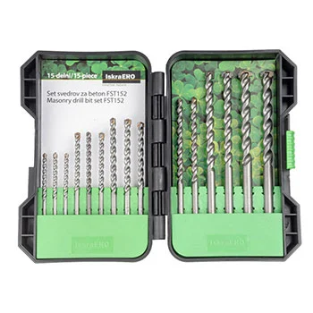 Iskra set burgija za beton 15 komada FST152 Iskra set burgija za beton 15 komada FST152