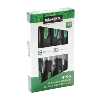 Iskra set odvijača 8 komada HTS-8 Iskra set odvijača 8 komada HTS-8