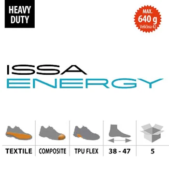 ISSA kožne cipele duboke Falcon S3 68200N-1