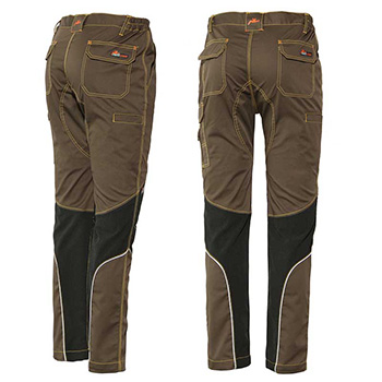ISSA radne pantalone Stretch Extreme 8830B braon-1