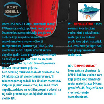 ISSA softshell prsluk Bali teget 04007 ISSA softshell prsluk Bali teget 04007