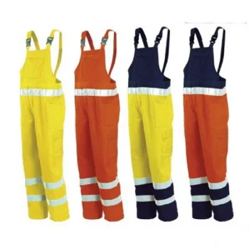 ISSA radne pantalone tregerice Fluo IS 8435AV ISSA radne pantalone tregerice Fluo IS 8435AV