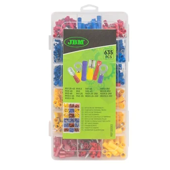 JBM kontektori kablovski izolovani set 635/1 52053 JBM kontektori kablovski izolovani set 635/1 52053