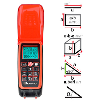 Kapro laserski daljinomer Kaprometer™ 100m K7 K377-2