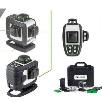 Kapro laserski nivelator Prolaser® 4D XTRA Green K884G-2