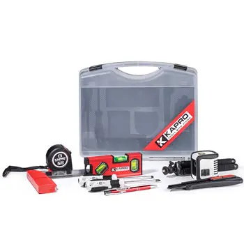 Kapro All-In-One Kit set za merenje i nivelaciju sa zelenim laserom K100 Kapro All-In-One Kit set za merenje i nivelaciju sa zelenim laserom K100