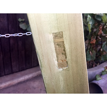 Kedar drvene molerske merdevine 2x5 gazišta-3