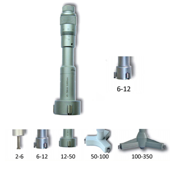 Kern mikrometar 10-12mm mehanički trokraki K200.08