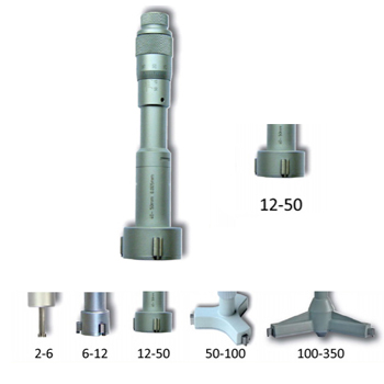 Kern mikrometar 12-16mm mehanički trokraki K200.09 Kern mikrometar 12-16mm mehanički trokraki K200.09