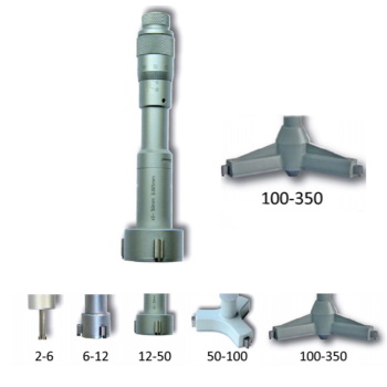 Kern mikrometar 175-200mm mehanički trokraki K200.22 Kern mikrometar 175-200mm mehanički trokraki K200.22