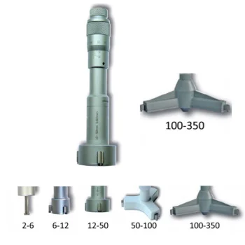 Kern mikrometar 325-350mm mehanički trokraki K200.28 Kern mikrometar 325-350mm mehanički trokraki K200.28