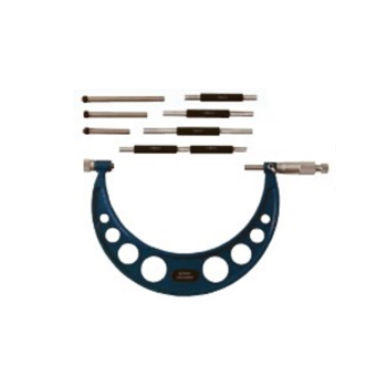 Kern mikrometri za spoljno merenje 0-150mm sa izmenjivim mernim umetcima K081.1 Kern mikrometri za spoljno merenje 0-150mm sa izmenjivim mernim umetcima K081.1