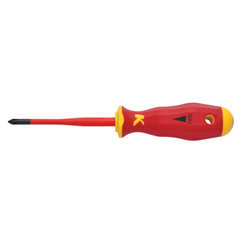 Klauke krstasti odvijač SLIM PH1x80mm 1000V VDE KL110PH1ISLIM Klauke krstasti odvijač SLIM PH1x80mm 1000V VDE KL110PH1ISLIM