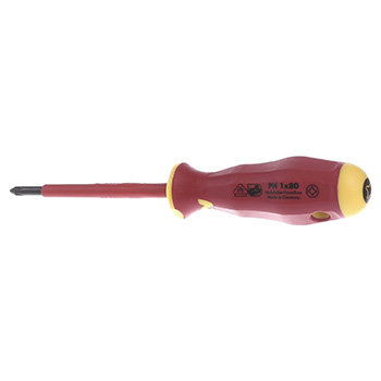 Klauke krstasti odvijač PH1x80mm 1000V VDE KL110PH1IS Klauke krstasti odvijač PH1x80mm 1000V VDE KL110PH1IS