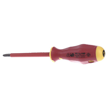 Klauke krstasti odvijač PZ2x100mm 1000V VDE KL120PZ2IS Klauke krstasti odvijač PZ2x100mm 1000V VDE KL120PZ2IS