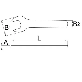 Unior ključ jednostrani za plinske boce 135/2 27 600262-1