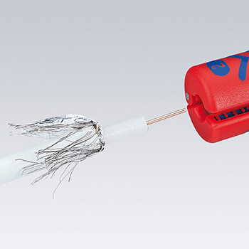 Knipex alat za skidanje izolacije za coax kablove 16 60 100 SB Knipex alat za skidanje izolacije za coax kablove 16 60 100 SB