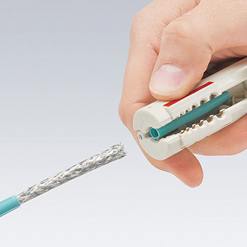 Knipex alat za skidanje izolacije sa UTP i STP kablova 16 65 125 SB-1