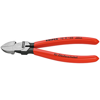 Knipex klešta za bočno sečenje optičkog kabla 160mm 72 51 160 Knipex klešta za bočno sečenje optičkog kabla 160mm 72 51 160