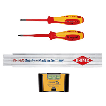 Knipex dopunski komplet od 10 alata Electro 1 00 20 90 V01 Knipex dopunski komplet od 10 alata Electro 1 00 20 90 V01