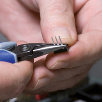 Knipex precizna klešta za hvatanje za elektroniku 130mm 34 42 130-2