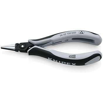 Knipex precizna klešta za hvatanje za elektroniku ESD 130mm 34 42 130 ESD Knipex precizna klešta za hvatanje za elektroniku ESD 130mm 34 42 130 ESD