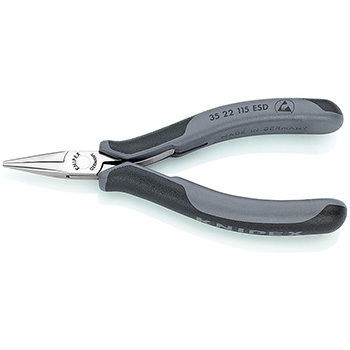 Knipex elektroničarska klešta za hvatanje ESD 115mm 35 22 115 ESD Knipex elektroničarska klešta za hvatanje ESD 115mm 35 22 115 ESD