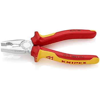 Knipex klešta kombinovana izolovana 1000V VDE 180mm 03 06 180-1