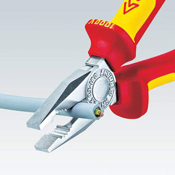 Knipex klešta kombinovana izolovana 1000V VDE 180mm 03 06 180 Knipex klešta kombinovana izolovana 1000V VDE 180mm 03 06 180